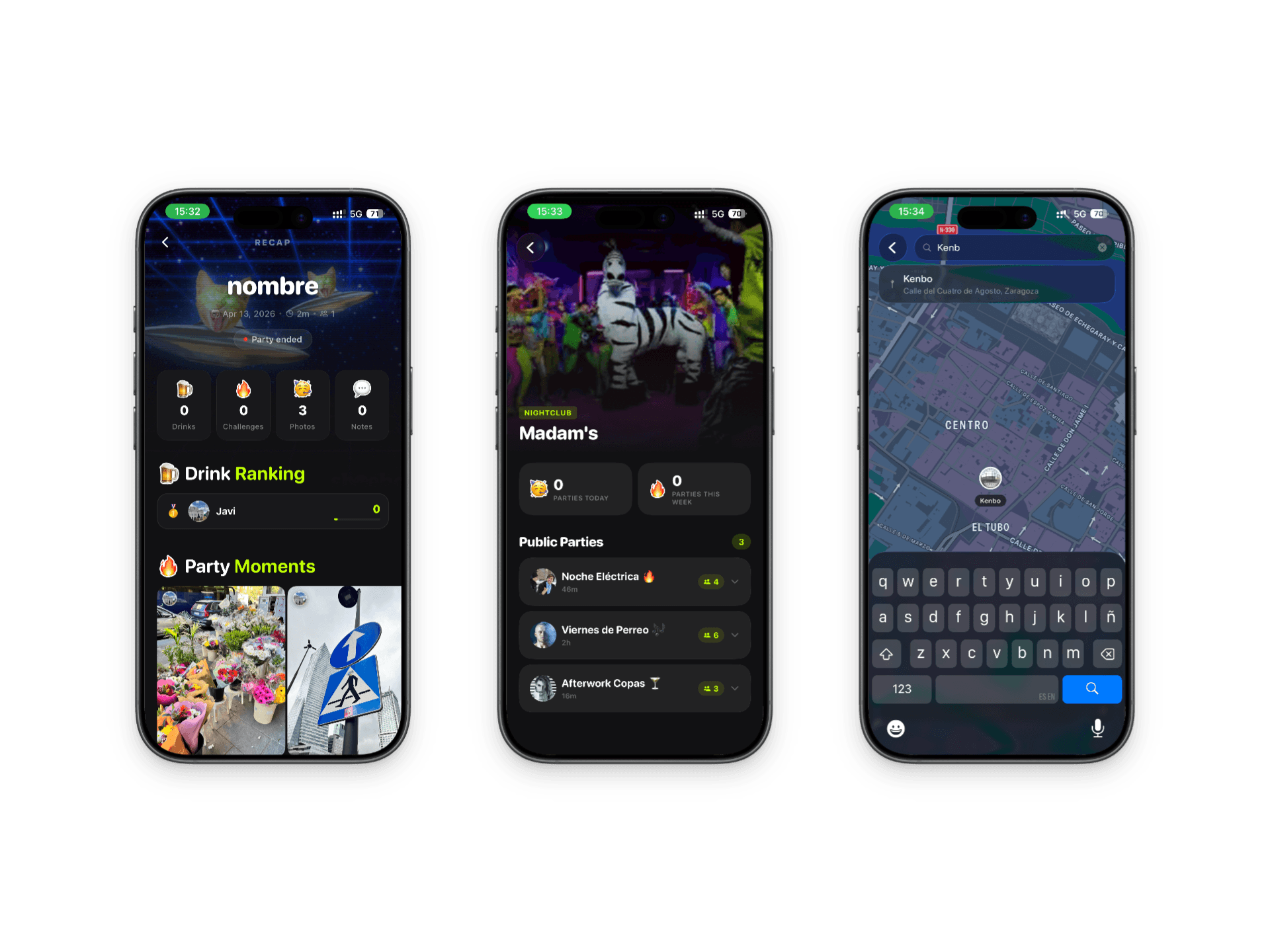 PartyUp! — venues 1