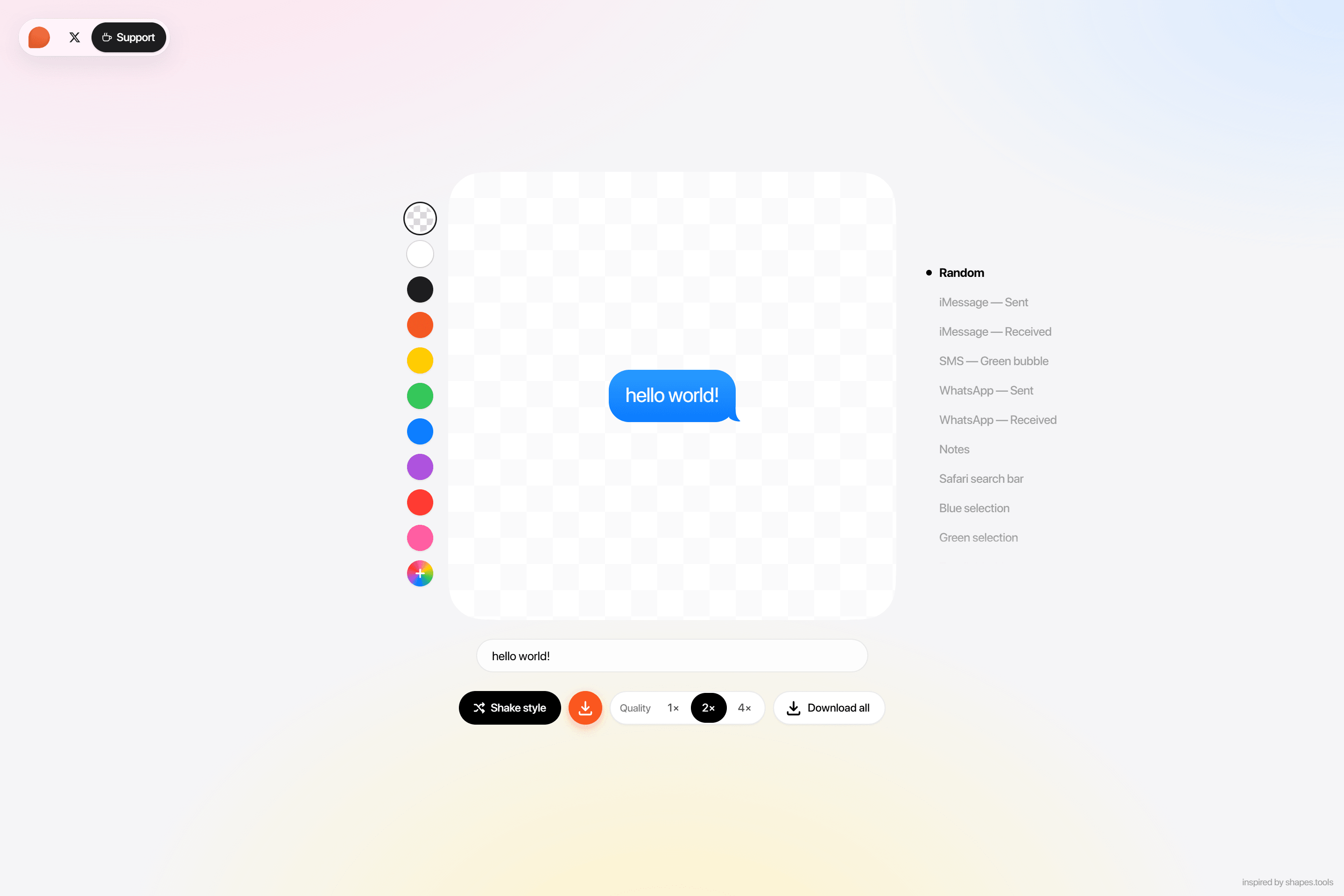 TextLab — interface 1